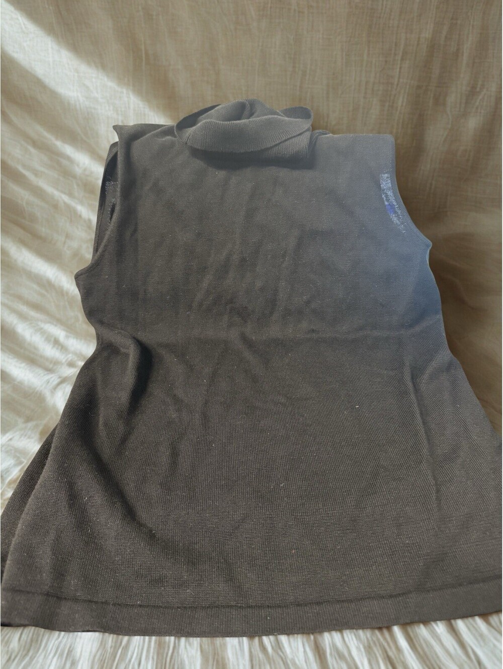 Joan Rivers Wardrobe Builders Sleeveless Turtleneck SIZE XXS